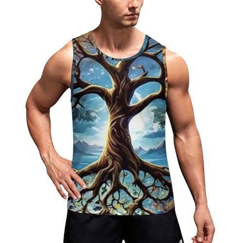 Mens Sleeveless Vest Undershirts Summer Sweat Shirt Daily Wear - Sweatproof