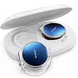 Micool Open Ear Headphones Bluetooth 5.4, Sport On Ear Headphones Wireless, Water-Drop Shaped Noise Cancelling Clip On Headset Bluetooth with Long Battery Life, Comfort Fit 4 Microphones Earphones