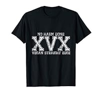 T-Shirt Motiv no harm done - vegan Straight Edge