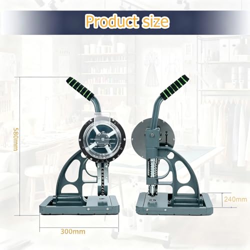 Prensa de ojales de aluminio duradero con sistema semiautomático de alta precisión 5