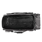 Fila 22" Lightweight Carry On Rolling Duffel Bag, Black, One Size - Image 5