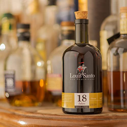 Louis Santo - Premium Single Rum 18 Jahre (44% Vol.) | Aus Zuckerrohrsaft | Doppelgold prämiert | Ohne künstl. Aromen… – Bild 6