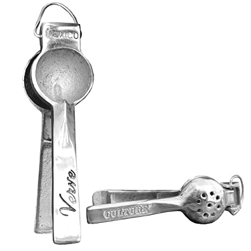 Image of Lemon Lime Hand Juicer - Manual Citrus Press - Handmade Lime & Lemon Squeezer - Sturdy, Hand Made in Mexico