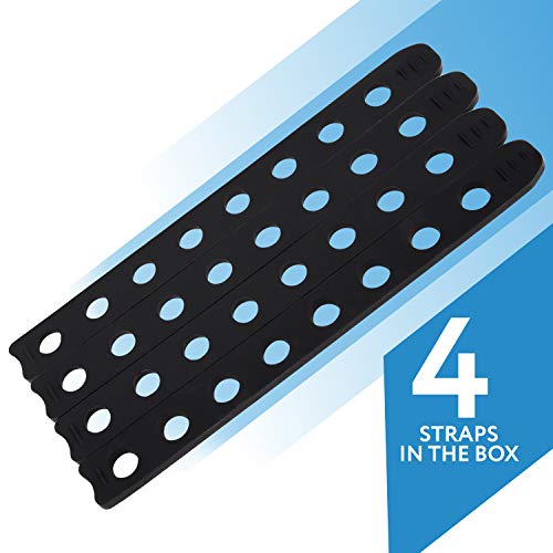 image for IMPRESA 4 Pack Replacement Rubber Strap for Bike Rack Cradle Compatibl
