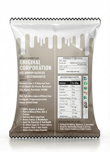 Image of ORIGINALS Premium Coconut Flakes (नारियल लच्छा) 3 kg Freshly Shredded Sun-Dried Fresh Aromatic & Nutrient-Rich Ideal for Baking Sweets & Garnishing