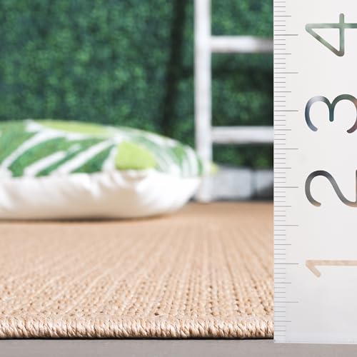 Tapete SAFAVIEH Atrium Sisal 5'3" x 7'6" Beige miniatura 5