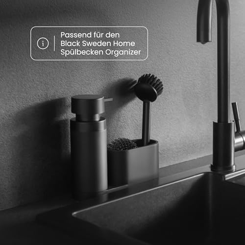 Black Sweden Home Spülbürsten Set - Harte Borsten - 2 Stück Spülbecken Organizer Ersatzbürste