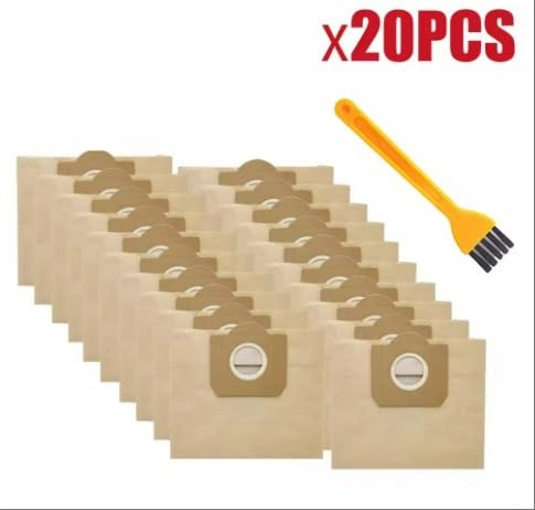 Compatible Avec Les Sacs Poubelles Et Sacs En Papier For Aspirateur Karcher, WD3 WD3300 MV3 SE4001 SE4002 6.959-130 A2200 A2500 A2600 A2900.(20pcs)