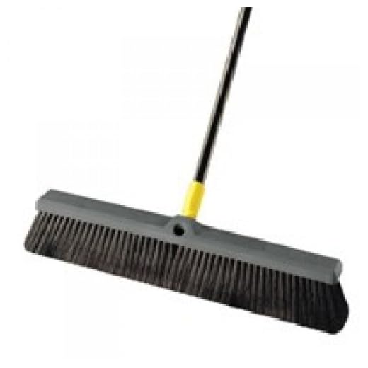 Quickie Bulldozer 18-Inch Smooth Surface Push Broom