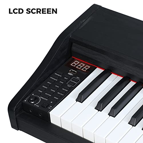 Asmuse 88 Key Digital Piano Keyboard avec semi-pondéré et Bluetooth Portable Piano Home Digital Pianos Full Size… - Les Beatles, Paul McCartney, John Lennon, RIngo Starr, George Harrison Asmuse 88 Key Digital Piano Keyboard avec semi-pondéré et Bluetooth Portable Piano Home Digital Pianos Full Size… – Image 5