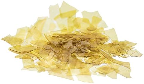 Dewaxed Blonde Shellac Flakes 1/8 Lb, or 2 Oz