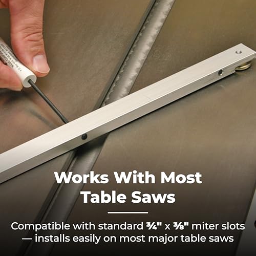 image for Kreg Precision Miter Gauge System - Adjustable Table Saw Miter Gauge F
