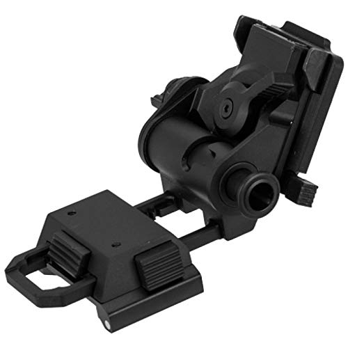 CNC lavorato Breakaway Night Vision NVG Mount nero