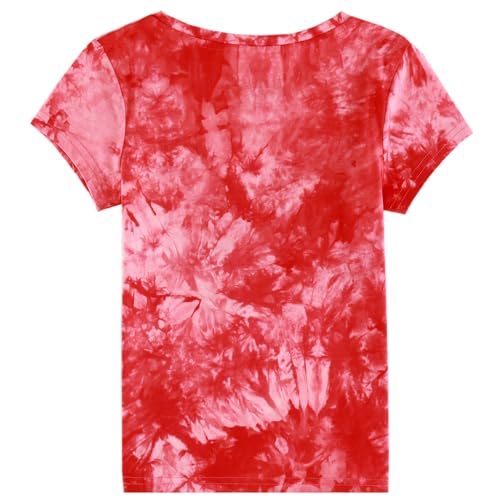 Image of 4th of July Shirts for Girls Patriotic American Flag Kids Clothing