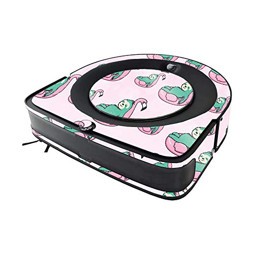 Image of MightySkins Glossy Glitter Skin Compatible with iRobot Roomba s9 Vacuum - Sloth Chill | Protective High-Gloss Glitter Finish | Easy to Apply and Change Styles | Made in The USA