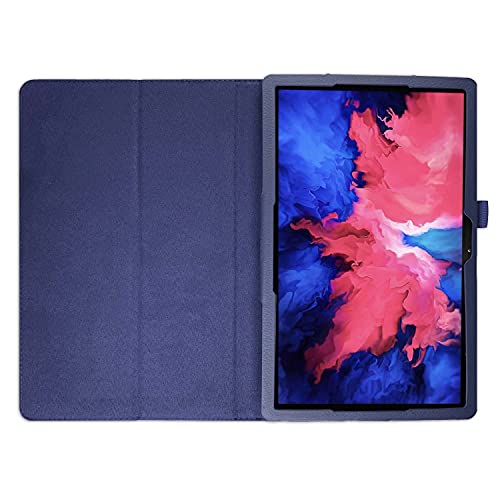 Lobwerk Protective Case for Lenovo Tab P11 2021 TB-J606F TB-J606X 11 Inch Slim Case with Stand Function and Auto Sleep/Wake Function Blue - Image 3