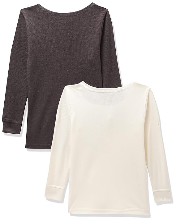 Image of Unisex-Kids Underwear Thermal Top-PackOf2