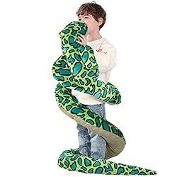 IKASA Giant Snake Stuffed Animal Plush Toy,Large Cobra Cute Jumbo Soft Toys,Huge Big Size Fluffy Plushy Fat Oversized… IKASA Giant Snake Stuffed Animal Plush Toy,Large Cobra Cute Jumbo Soft Toys,Huge Big Size Fluffy Plushy Fat Oversized…