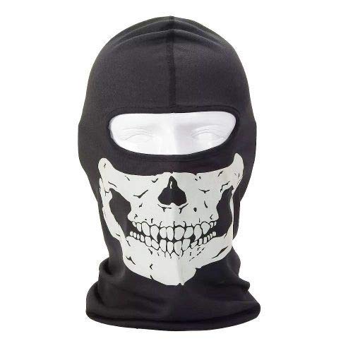 Kit balaclava frio intenso + gola soft + Balaclava Caveira Touca ninja Paintball ciclismo motoqueiro