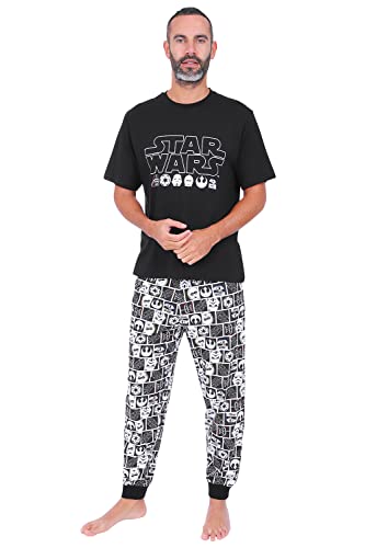 Conjunto de pijama de Star Wars para hombre de personaje largo