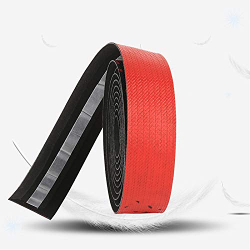 Lywencom Bike Handlebar Tape,Comfortable Non-Slip Damping Sweat Breathable Delicate Touch Gradient Eva Foam Self-Adhesive, With 2 Bar Plugs,Cycling Bar Wraps (Red) #TOP4