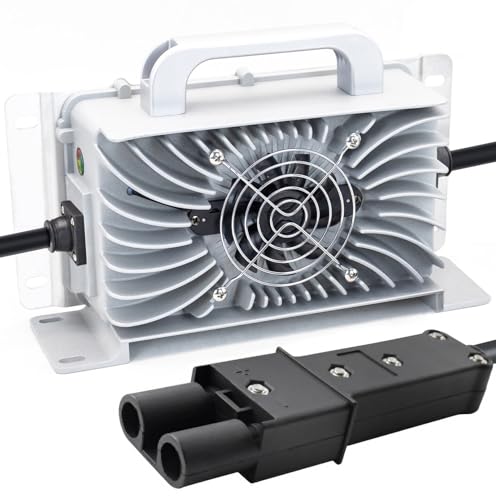 Image of 48V 15 AMP Golf Cart Waterproof Battery Charger for 48 Volt Yamaha G19-G22 Golf Carts