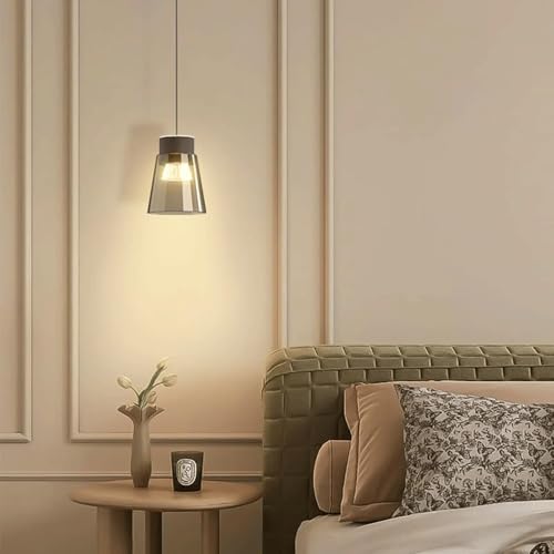 Lustre en verre pour restaurant de luxe avec éclairage LED suspendu - 4