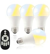 Amazon | 共同照明 4個セット LED電球 40W形相当 E26 調光 調色
