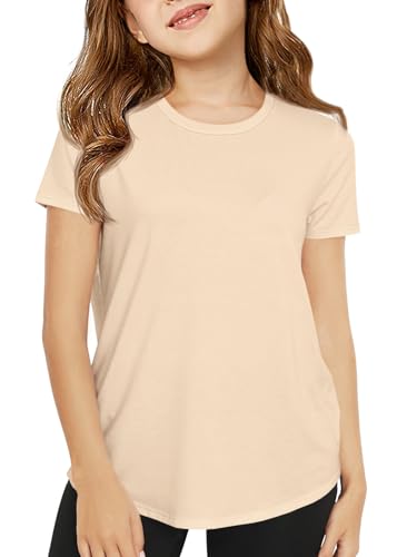 Image of Haloumoning Girls Short Sleeve T Shirts 5-14 Years
