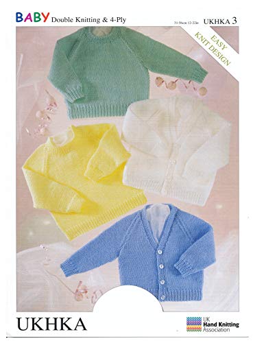 UK Hand Knit Association Baby Knitting Pattern - UKHKA by UKHKA