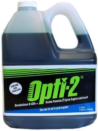 Opti-2 20044-1 1 Gal Enviro Formula 2-Cycle Engine Lubricant w/ Fuel Stabilizer by Opti-2