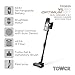 Tower T513025 VL120 Optimum Pets Cordless 3-in-1 Pole Vacuum with Flexi-Pole, HEPA 12 Filter, 1.5L Dust Tank, 26Kpa, 33.3V, Black & Bronze