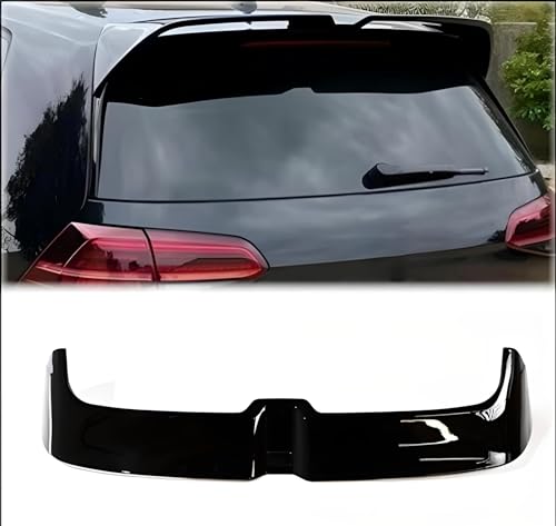 SANSHAOS Alerón Trasero para Golf 7 7.5 GTI GTD R R-Line 2013-2019, Alerón de Material ABS, ala Trasera de Coche, Alerón de Techo, ala Trasera, Labio, Personalización de Automóviles