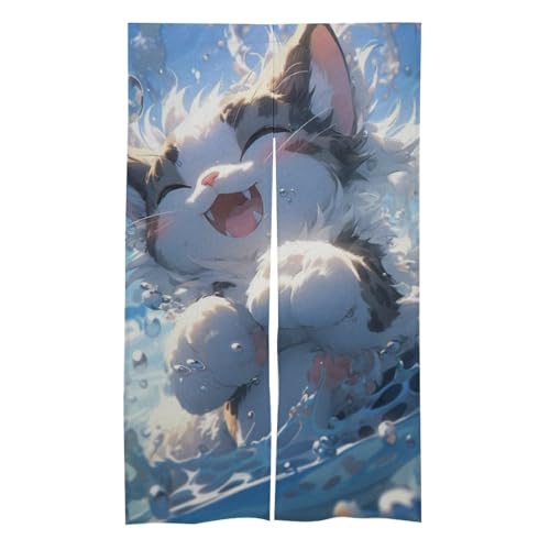 �̂�� �ډB�� �Ց� �@�\�t�� �a�� ������� �h�A�J�[�e�� �Ԏd�؂� �g�C�� �i���X �ƒ�p �h�� �l�G���p 86*143cm [���s�A���i]