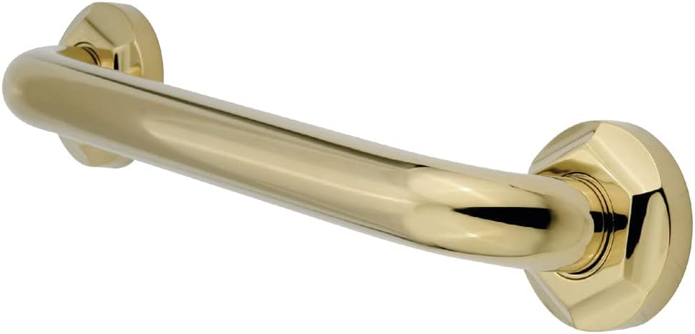 Kingston Brass DR714322 Designer Trimscape Metropolitan Decor 32-Inch Grab Bar with 1.25-Inch Outer Diameter, Polished Brass 34.81 x 2.75 x 2.81 Polished Brass