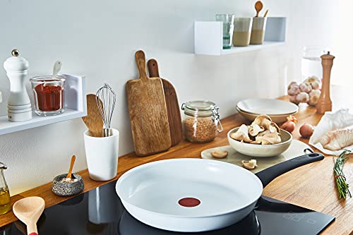 Tefal-C41706-Ceramic-Control-Frying-Pan-28-cm-Safe-Ceramic-Seal-Thermo-Signal-Temperature-Indicator-Easy-Cleaning-Suitable-for-Induction-Cookers-White