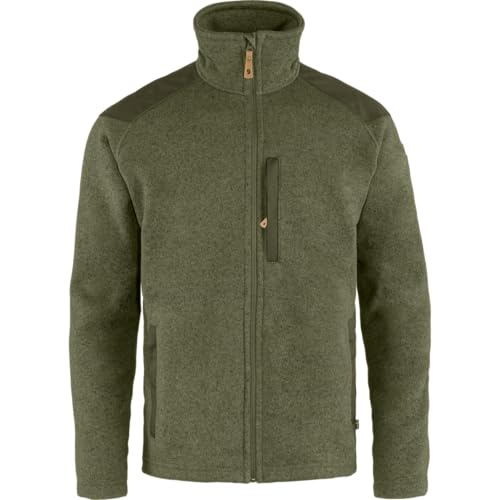 Image of Fjallraven Buck Fleece Men's Jacket - Warm Durable Full Zip Midlayer for Hiking Trekking Outdoor Layering
