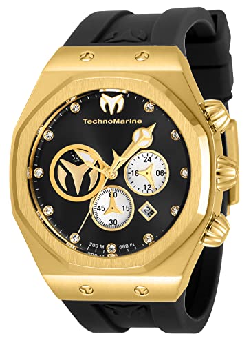 Technomarine Reef TM-520002 Reloj para Hombre - Impermeable - Analógico - Movimiento Cuarzo - Acero Inoxidable con Esfera Azul - 45mm Technomarine Reef TM-520002 Reloj para Hombre - Impermeable - Analógico - Movimiento Cuarzo - Acero Inoxidable con Esfera Azul - 45mm