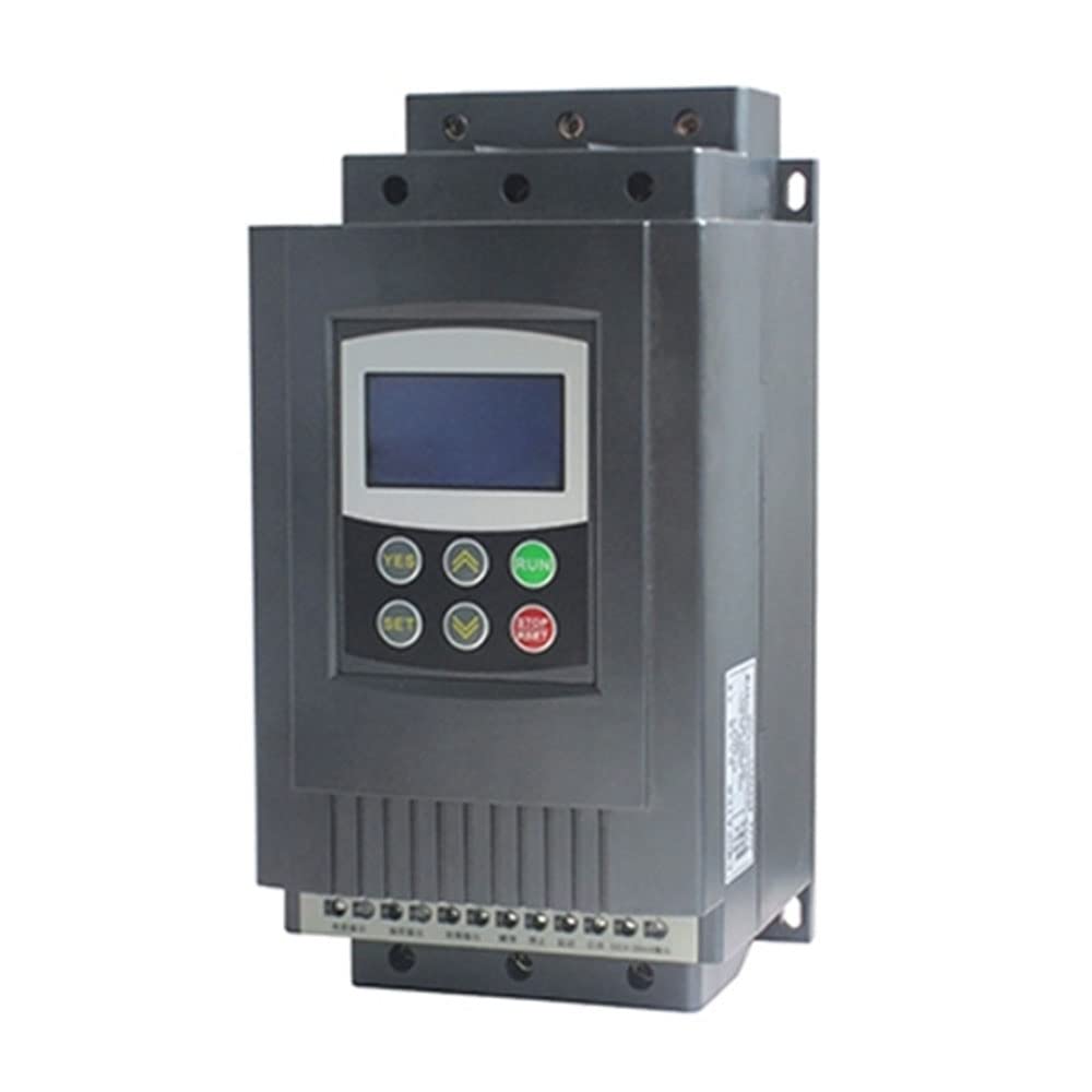 ATO 15 hp 11 kw Soft Starter, 45A AC Motor Starter, 3 Phase 240V, with RS485 Communication Interface, Soft Starter for Three Phase Electric Motor