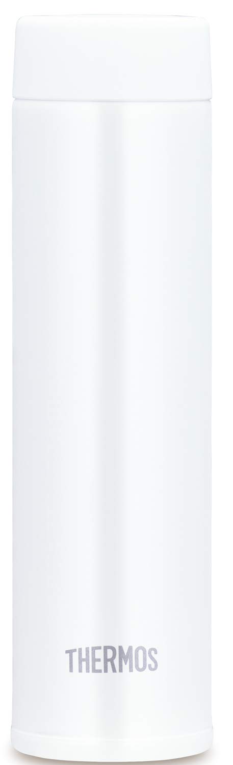 Thermos JOJ-180 WH - Borraccia termica sottovuoto, 180 ml, colore: bianco