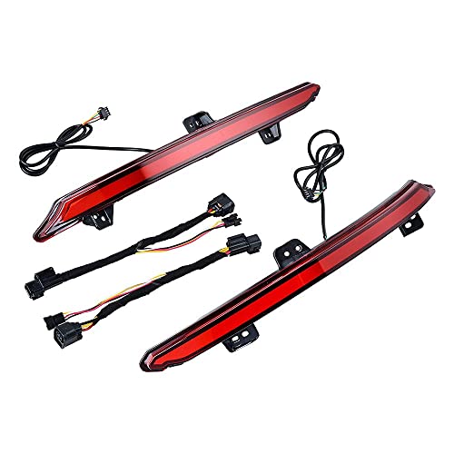 Led Rear Bumper Reflector Brake Tail Light Signal Lamps For Honda Accord 2018-19 2020 2021 #TOP1