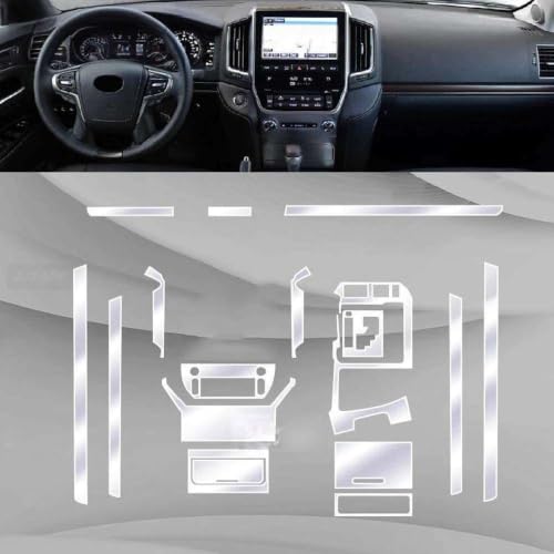 Película protectora consola central Land Cruiser 2016-2023, protector TPU transparente 2