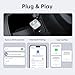 Mini Wireless CarPlay Adapter for Apple iPhone: Low Lag Mini Car Play Wireless Adapter for iPhone 6+ and Cars from 2016 with OEM Carplay Type-A, Grey