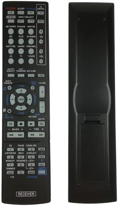 Replacement Remote Control Replace for TV/Audio/Projector for Pioneer VSX330 VSX-330-K VSX-330-K-P VSX-324-K-P AV Receiver