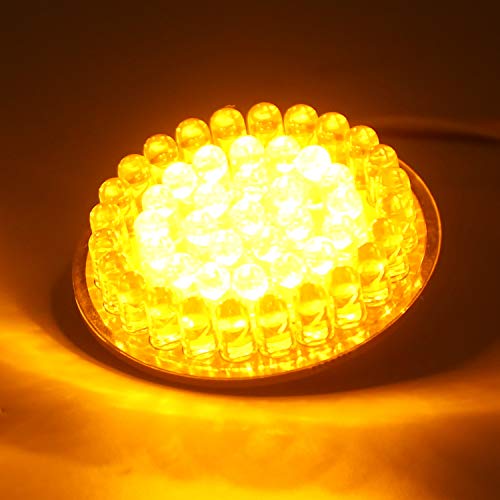 image for LX-LIGHT Pair 2'' Bullet Style Front LED Turn Signal Lights 1157 LED R