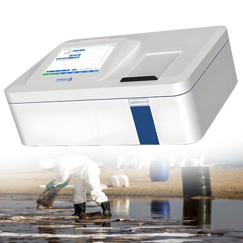 LYAYYDS Infrared Spectroscopic Oil Meter, Petroleum Densitometer, with 8-Inch Touch Screen, 2 Scanning Modes,for Lab, Industrial and Environmental Use