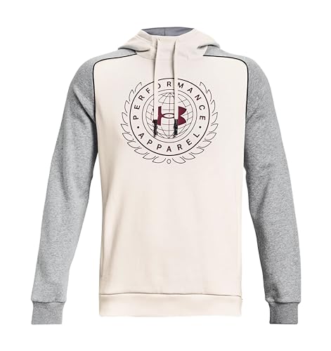 Pull à capuche UA Rival Fleece Varsity Under Armour pour homme