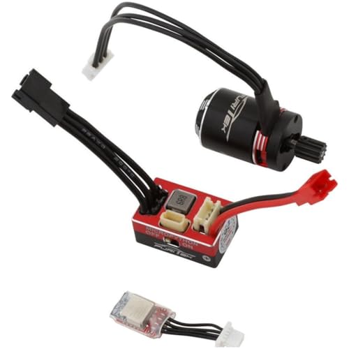 Furitek MicroModo 2025 Brushless Power System with MicroPython and Micro KMD - Remote Control Car, RC Car, RC Crawler Electronics Combo Upgrade (HELIDIRECT) (REDCAT ASCENT-18 (FUR-2635))
