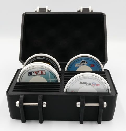 Image of Rugged Protective Carrying Case for PSP 1000, 2000, and 3000 UMD Disks - Holds 26 Games