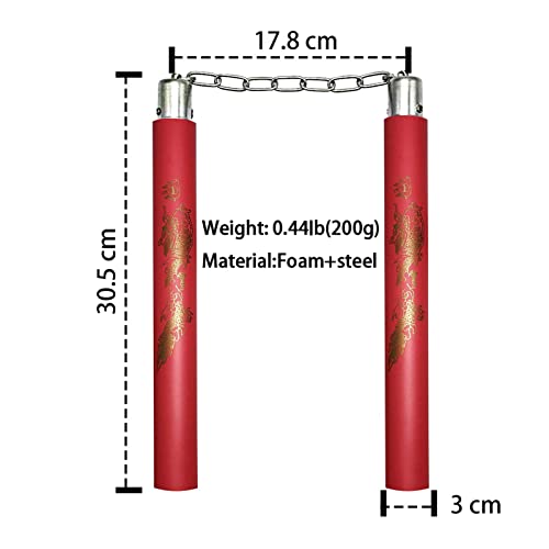 Milaloko Schiuma Training Nunchucks Imbottito